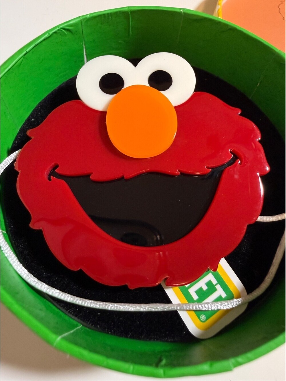 Elmo Brooch IMPERFECT - Erstwilder x Sesame Street 2019 Cartoon Pin Rare In Box